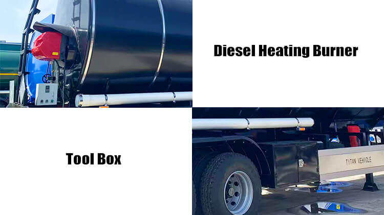 3 Axle Heated Tankers | Hot Asphalt Oil Tankers for Sale in Zimbabwe