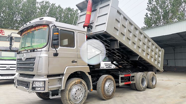 Used Shacman 8x4 Dump Truck for Sale in Zambia