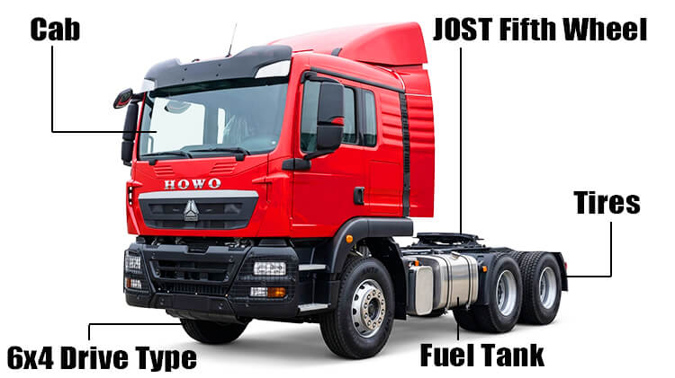 Brand New Sinotruk Howo Tractor Head for Sale in Zimbabwe