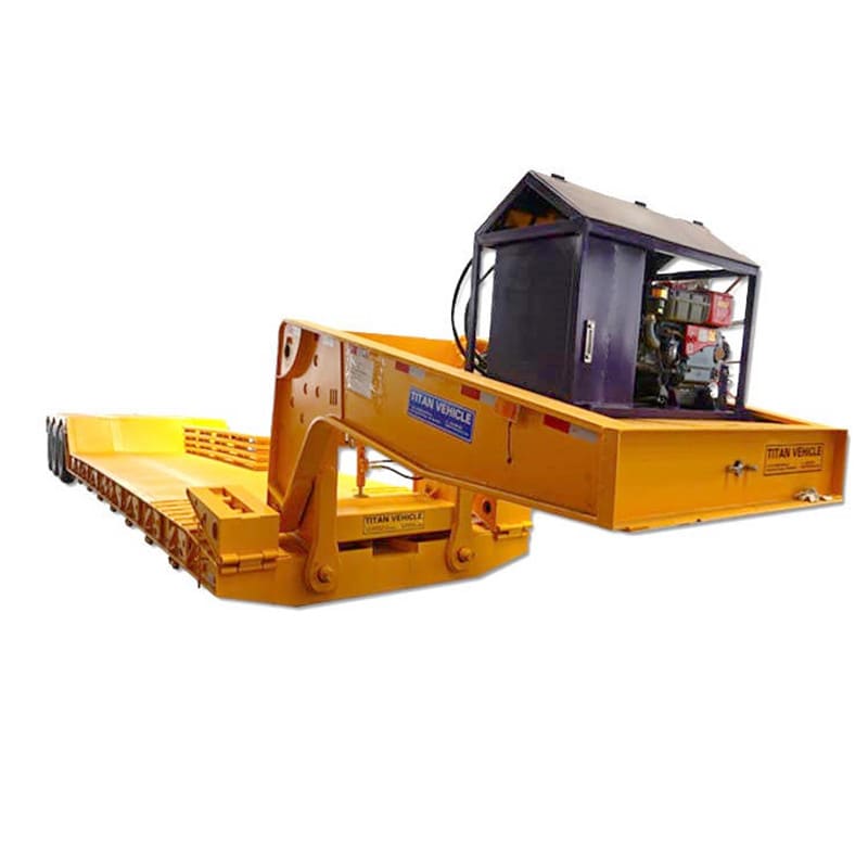 3 Axle Removable Gooseneck (RGN) Trailer