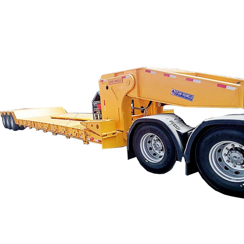 60T Lowboy Gooseneck Trailer