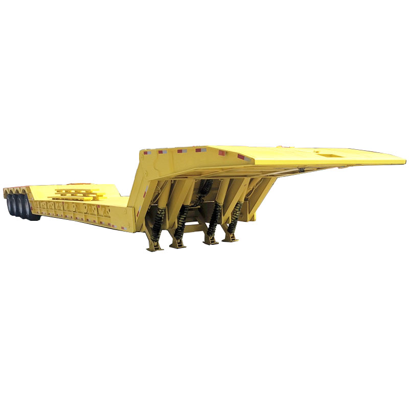  4 Axle Folding Gooseneck Lowboy Trailers