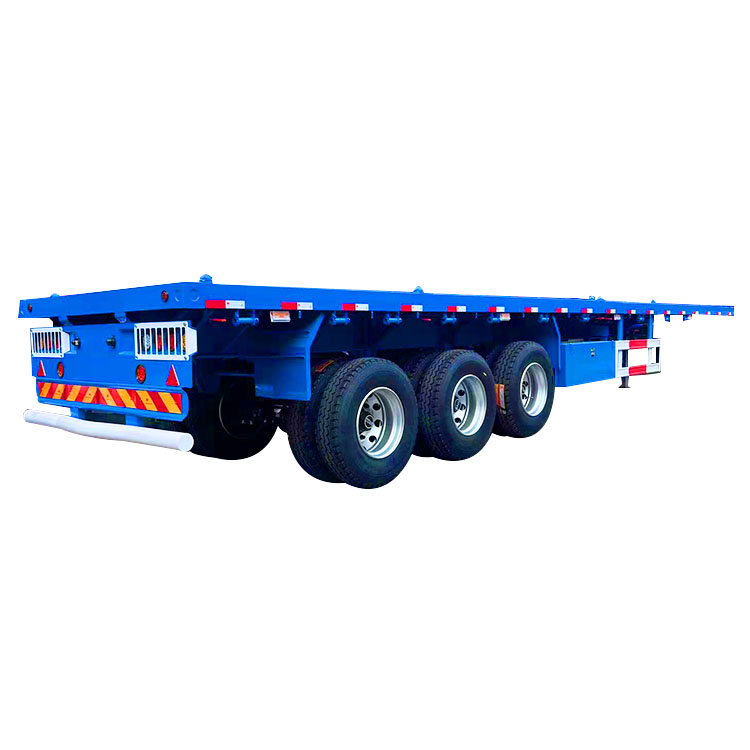 3 Axle 40 Ft Flatbed Trailer