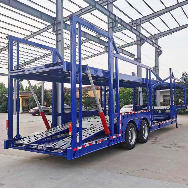 Double Deck Steel Multi Car Hauler Trailer