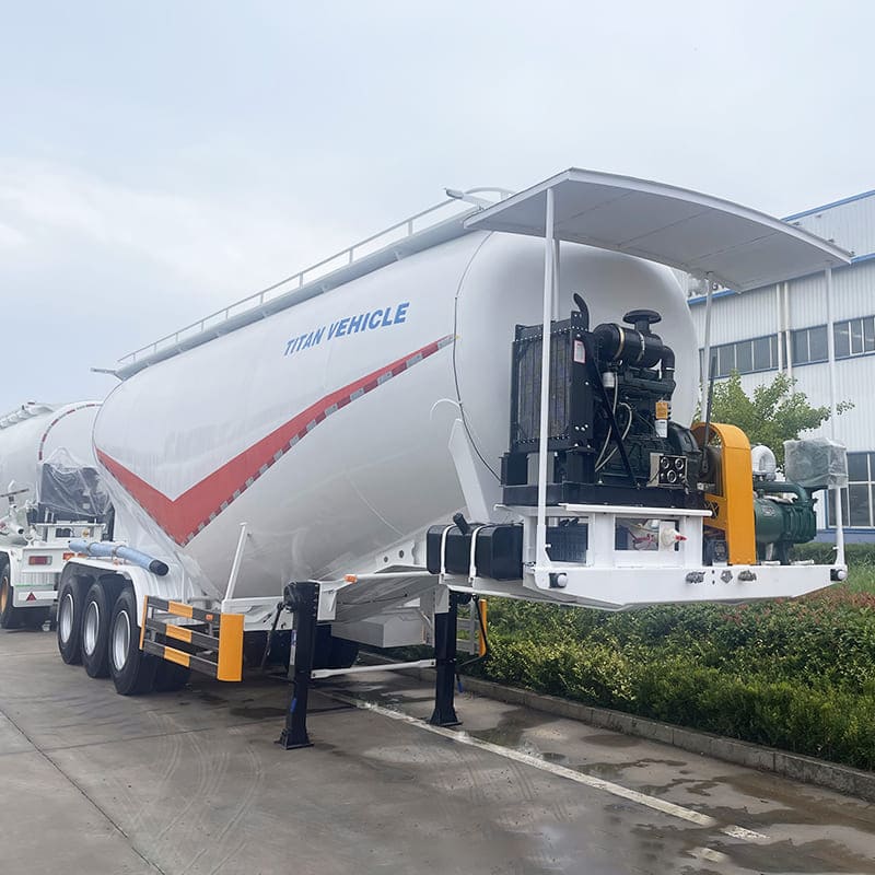 40 CBM Silo Bulker Cement Tanker Trailer