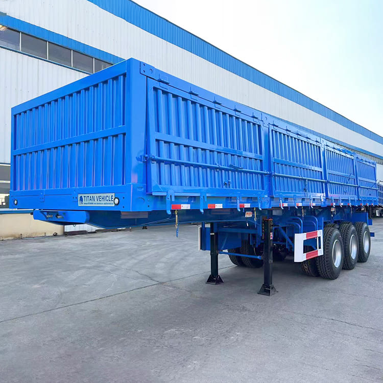 3 Axle 40 Cube Drop Side Tipper