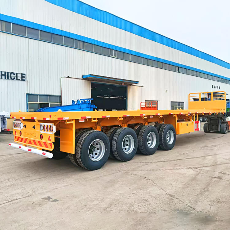 4 Axle Semi Flabed Trailer