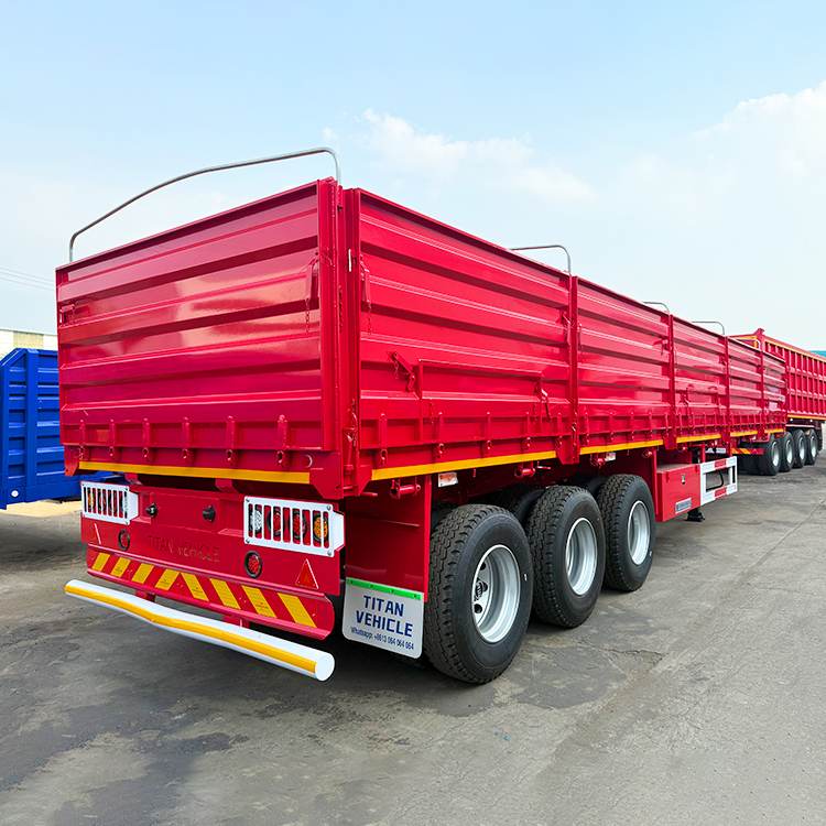 3 Axle Side Board Trailer