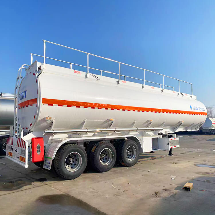3 Axle 45000 liters Fuel Tanker Trailer