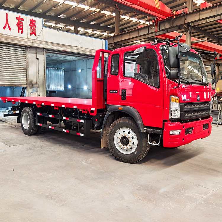 Howo Wrecker Flatbed Truck