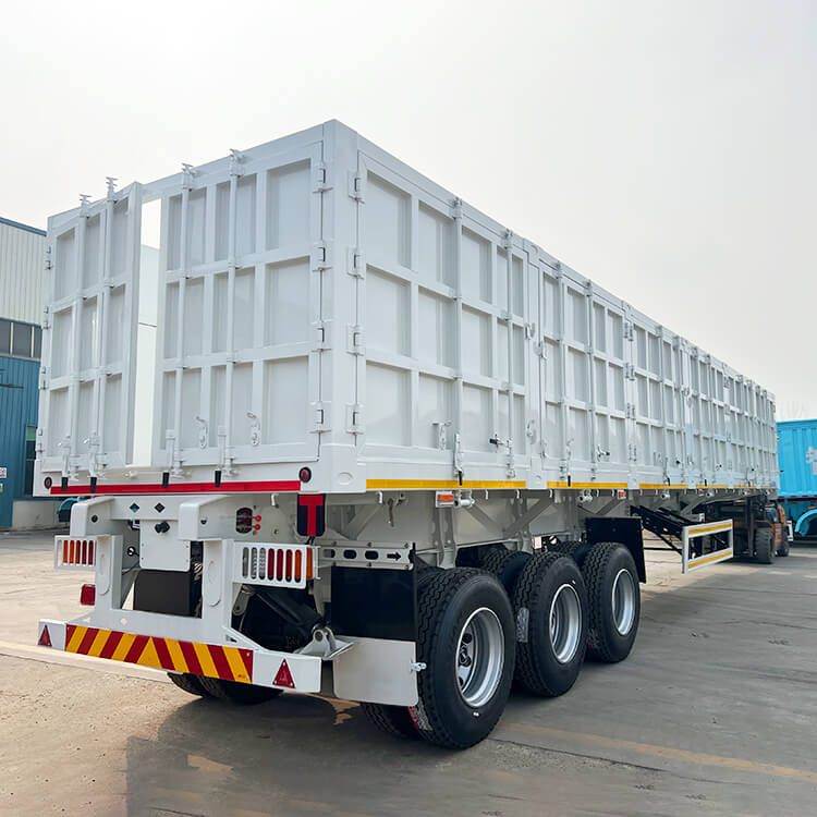 34 Ton Tri Axle Side Tipper Trailer
