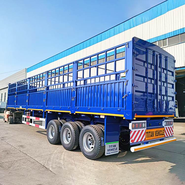 3 Axle 60 Ton Sugar Cane Haulage Trailer