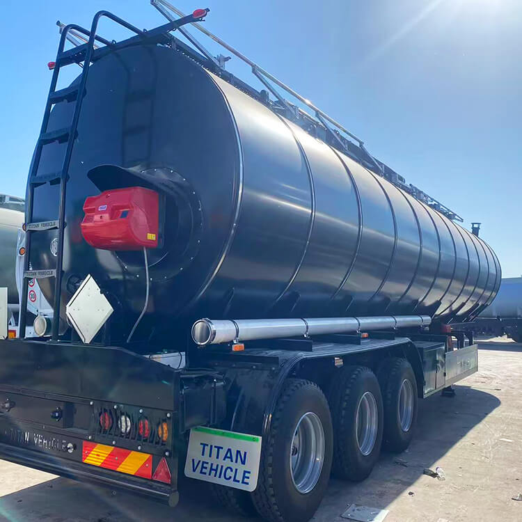 3 Axle Heated Tanker
