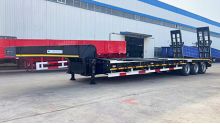 3 Axle 60 Ton Semi Lowbed Trailer
