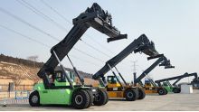 Electric Container Reach Stacker