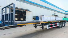 4 axle flatbed trailer 
