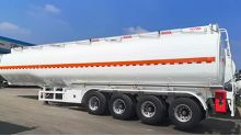 4 axle 54000 liters fuel tanker trailer