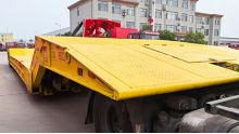 2 Line 4 Axle Folding Gooseneck Trailer