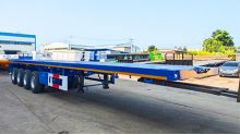 4 Axle  Flatbed Truck Trailer