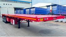 Tri Axle Flatbed Semi Trailer