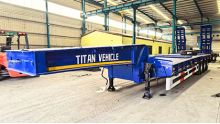 3 Axle Lowbed Trailer