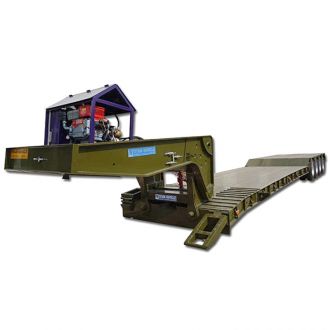 100 Ton Detachable Gooseneck Lowboy Trailer