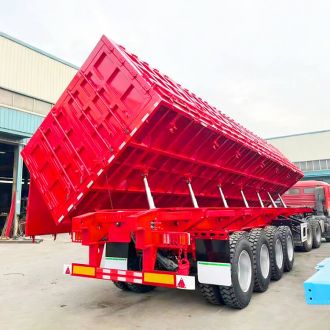 4 Axle Side Tipper Trailer