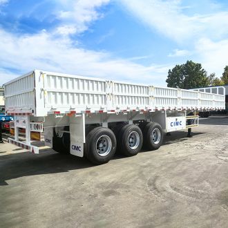 Cimc Tri Axle Dropside Trailer