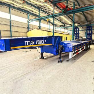 3 Axle 80 Ton Lowbed Trailer