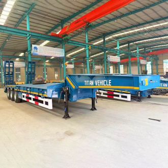 3 Axle 80 Ton Lowbed Trailer