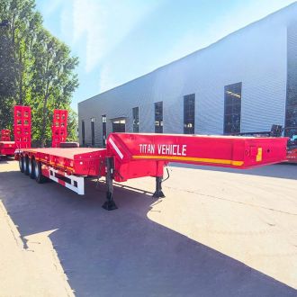 4 Axle 100 Ton Lowbed Trailer